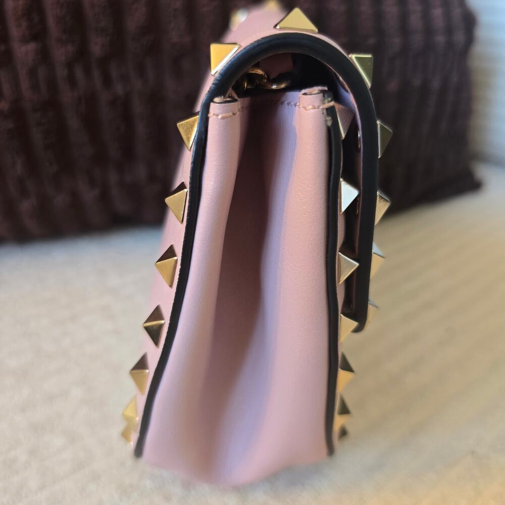 Valentino Garavani Rockstud Mini Saddle Leather Bag - NWT - Picture 4 of 8